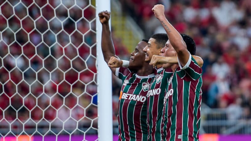 Les joueurs de Fluminense le 18 décembre 2023