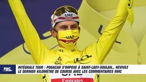 Tour de France : la victoire de Pogacar à Saint-Lary-Soulan avec les commentaires RMC