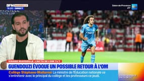 "Un club que j'ai dans mon cœur": Guendouzi évoque un possible retour à l'OM