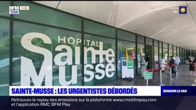 Toulon: les urgentistes de l'hôpital Sainte-Musse alertent sur l'afflux de patients cet été