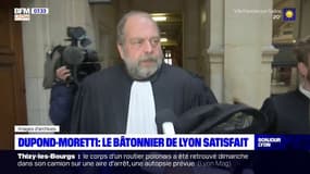 Remaniement: le bâtonnier de Lyon satisfait après la nomination d'Eric Dupond-Moretti au ministère de la Justiec