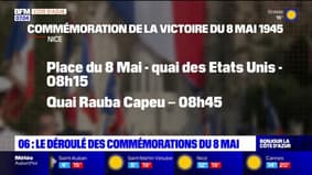 Alpes-Maritimes: le déroulé des commémorations du 8-Mai