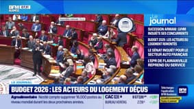 Budget 2026 : les acteurs du logement déçus