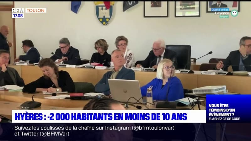 Hyères: 2000 habitants en moins en 10 ans