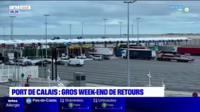Port de Calais: gros week-end de retours