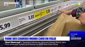 Alpes-Maritimes: est-il plus rentable de faire ses courses en Italie?