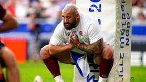 Joe Marler avant le match Angleterre-Samoa (18-17), le 7 octobre 2023