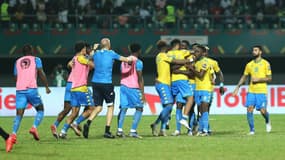 L'équipe du Gabon.