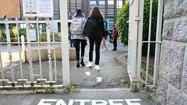 Rentrée des classes dans un lycée de Rennes, le 1er septembre 2020 (photo d'illustration). 