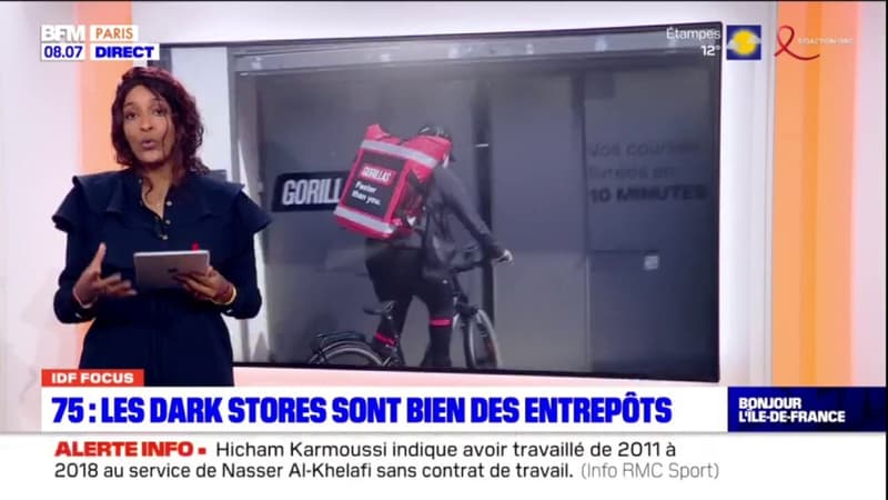 Regarder la vidéo Paris: les dark stores officiellement reconnus comme des entrepôts