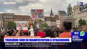 Législatives: nouvelle manifestation contre l'extrême droite à Strasbourg