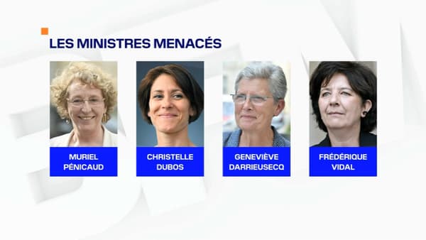 Les ministres menacés lors du remaniement prévu début juillet 2020. Les ministres menacés lors du remaniement prévu début juillet 2020.