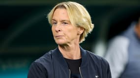 Martina Voss-Tecklenburg avec l'Allemagne le 30 juillet 2023