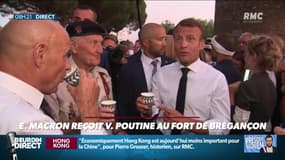 Président Magnien ! : Emmanuel Macron reçoit Vladimir Poutine au fort de Brégançon - 19/08