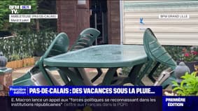 Pas-de-Calais: avec un début d'été morose, les vacanciers sont sous la pluie et les campings à moitié pleins