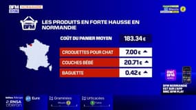 Panier des BFM: le prix en hausse de 2% en Normandie avec 183,34 euros