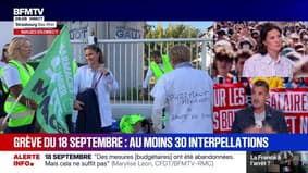 Grève du 18 septembre: "La casse et la violence ne rapportent rien à la fin d'une mobilisation", martèle Frédéric Souillot (FO)