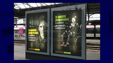 L'une des affiches de la campagne de pub