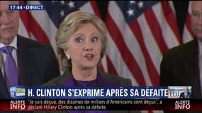 Présidentielle américaine: La conférence de presse d'Hillary Clinton après sa défaite