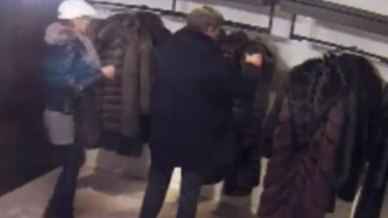 Ils volent un manteau de fourrure à 180.000 dollars comme ils voleraient des bonbons.