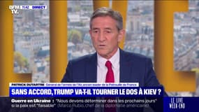 Guerre en Ukraine: Donald Trump "ne voit pas son intérêt", estime Patrick Dutartre, général de l'armée de l'Air