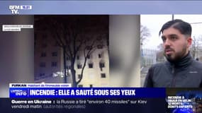 Incendie de Vaulx-en-Velin: un habitant de l'immeuble voisin témoigne