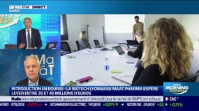 Hervé Affagard (Cofondateur et Directeur général de MaaT Pharma): "L'association entre la modulation du microbiote intestinal et ces immunothérapies vont permettre d'avoir une efficacité accrue des traitements anti-cancer"