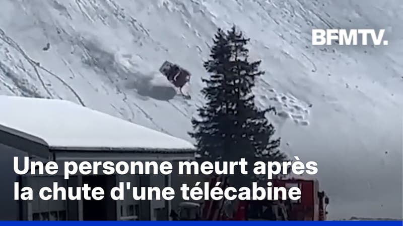 Suisse: Une personne meurt après la chute d'une télécabine dans une station de ski