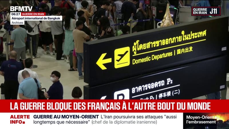 Guerre au Moyen-Orient: des Français bloqués à l'autre bout du monde font face à un surcoût du prix des vols