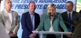 Marine Le Pen veut "mettre Xavier Bertrand au chômage"