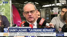 Gare Saint-Lazare: la panne réparée, le trafic "reprend progressivement"