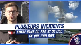 OL - PSG : Bagarre générale, péage en feu… de nombreux incidents entre supporters parisiens et lyonnais