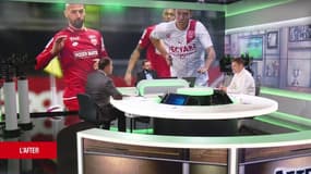  Le Nîmois Denis Bouanga, auteur d'un doublé à Dijon était en direct dans l'After