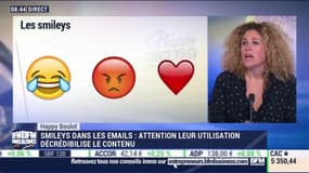 Happy Boulot: Attention ! L'utilisation des "Smileys" dans les emails décrédibilise le contenu - 03/10