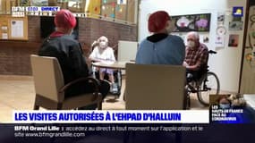 "Je ne peux dire que merci": à l'Ehpad d'Halluin, Henriette, 92 ans, a pu revoir sa famille après 27 jours confinée dans sa chambre