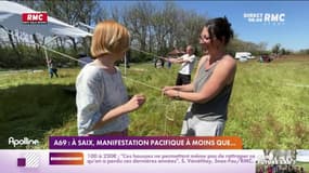 A69: A Saix, manifestation pacifique à moins que... 