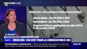 Médecins : feu vert pour la consultation à 30 euros - 04/06