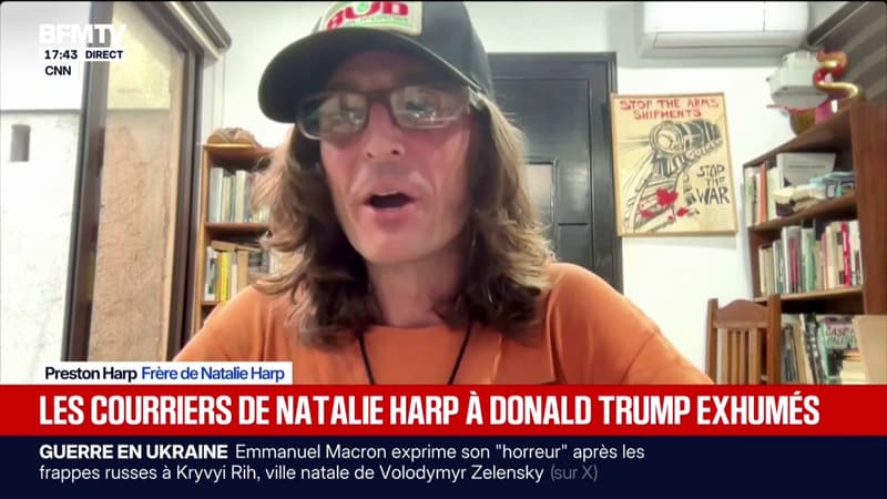 "C'est triste, c'est une obsession malsaine": le frère de Natalie Harp réagit aux courriers adressés par sa sœur à Donald Trump