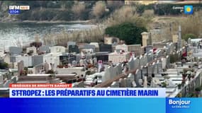 Obsèques de Brigitte Bardot  - Saint-Tropez : les préparatifs au cimetière Marin