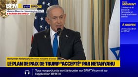 "Si le Hamas rejette le plan de paix alors nous finirons le travail", affirme Benyamin Netanyahu