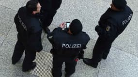La police allemande - Image d'illustration
