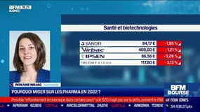 Roxane Nojac (Journaliste) : Pourquoi miser sur les pharma en 2022 ? - 02/12