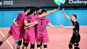 Les joueurs de Narbonne le 22 mars 2022