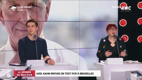 Le monde de Macron: Axel Khan refuse un test PCR à Bruxelles - 28/04