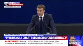 Discours devant le Parlement européen: Emmanuel Macron souhaite inscrire l'IVG dans la charte des droits fondamentaux