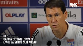 OL : Garcia défend Lopes et livre sa vérité sur Aouar