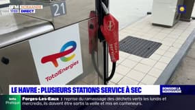 Au Havre, plusieurs stations essence se retrouvent à sec