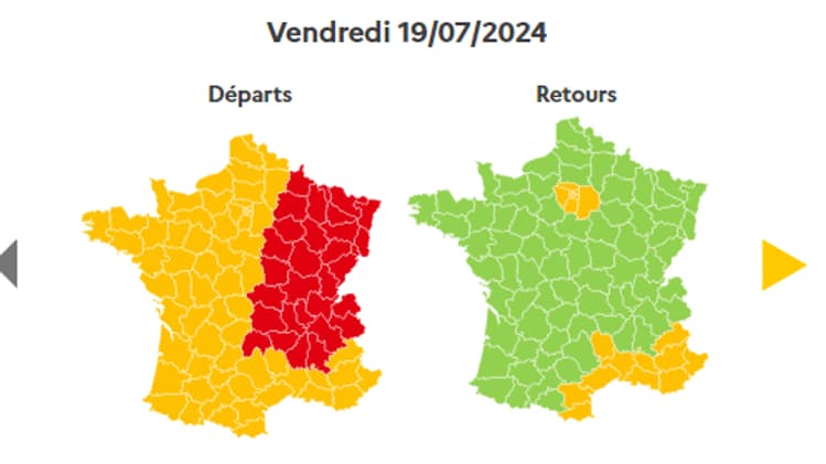 Prévisions de circulation de Bison Futé