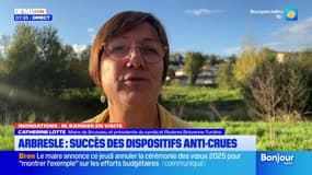 Arbresle: le succès de la zone humide en cas d'inondation de la Brévenne