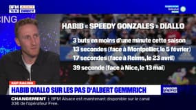 Racing Club de Strasbourg: Habib Diallo, encore auteur d'une prestation XXL 
